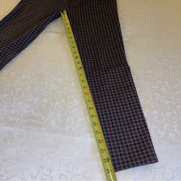 Sanctuary Red And Black Tiny Check Pull On Leggings - Picture 13 of 16